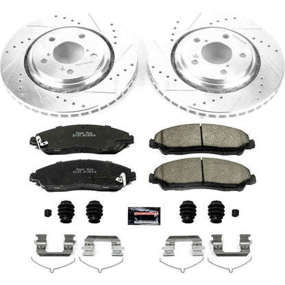 PowerStop Power Stop 17-19 Acura MDX Front Z23 Evolution Sport Brake Kit K7352