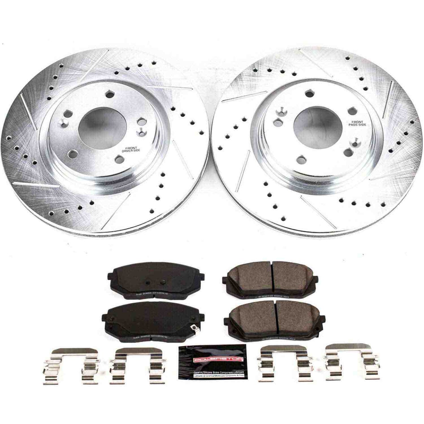 PowerStop Power Stop 16-19 Hyundai Sonata Front Z23 Evolution Sport Brake Kit K7353