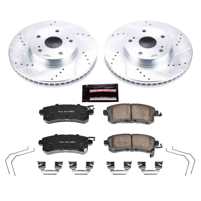 PowerStop Power Stop 15-18 Subaru Legacy Front Z23 Evolution Sport Brake Kit K7356