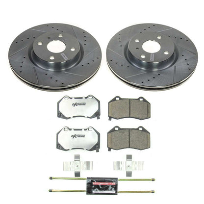 PowerStop Power Stop 16-21 Mazda MX-5 Miata Front Z26 Street Brake Kit K7360-26