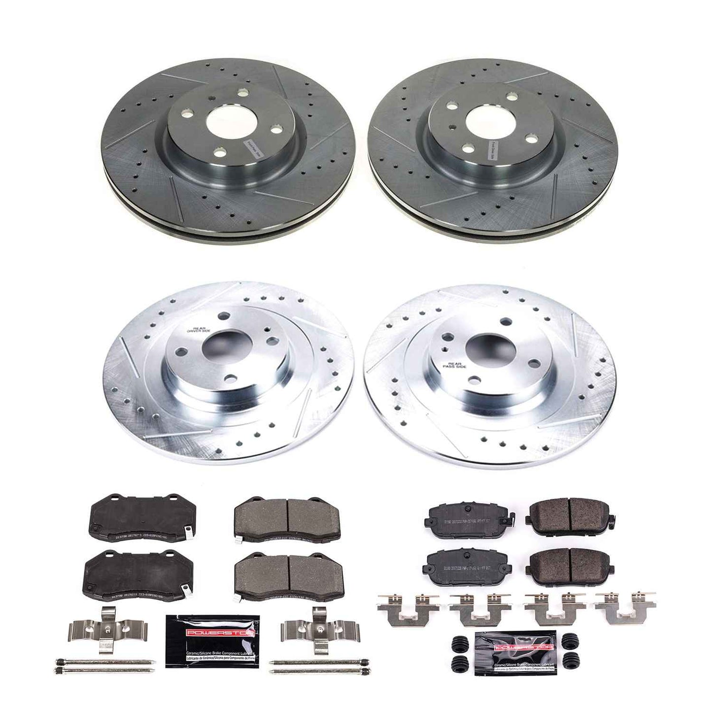 PowerStop Power Stop 16-22 Mazda MX-5 Miata Front & Rear Z23 Evolution Brake Kit K7361