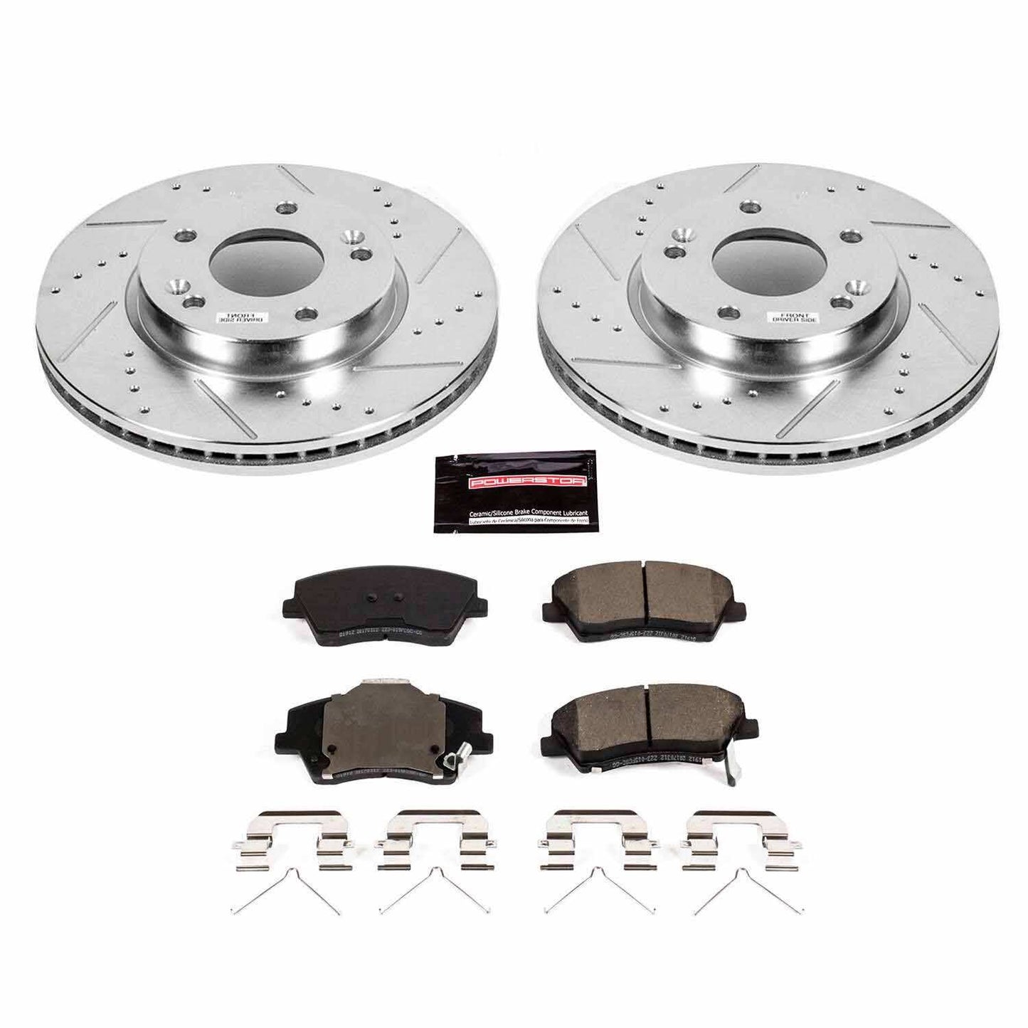 PowerStop Power Stop 17-19 Hyundai Elantra Front Z23 Evolution Sport Brake Kit K7370
