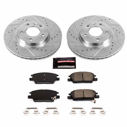 PowerStop Power Stop 18-19 Buick LaCrosse Front Z23 Evolution Sport Brake Kit K7400