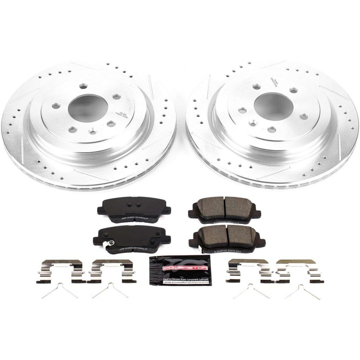 PowerStop Power Stop 16-18 Cadillac ATS Rear Z23 Evolution Sport Brake Kit K7401