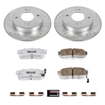PowerStop Power Stop 91-96 Infiniti G20 Rear Z26 Street Warrior Brake Kit K740-26