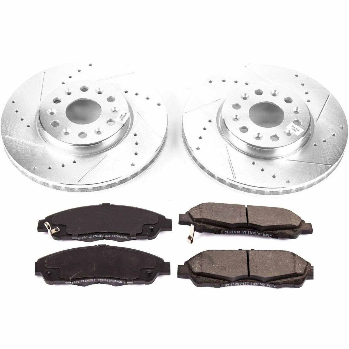 PowerStop Power Stop 17-18 GMC Acadia Front Z23 Evolution Sport Brake Kit K7409