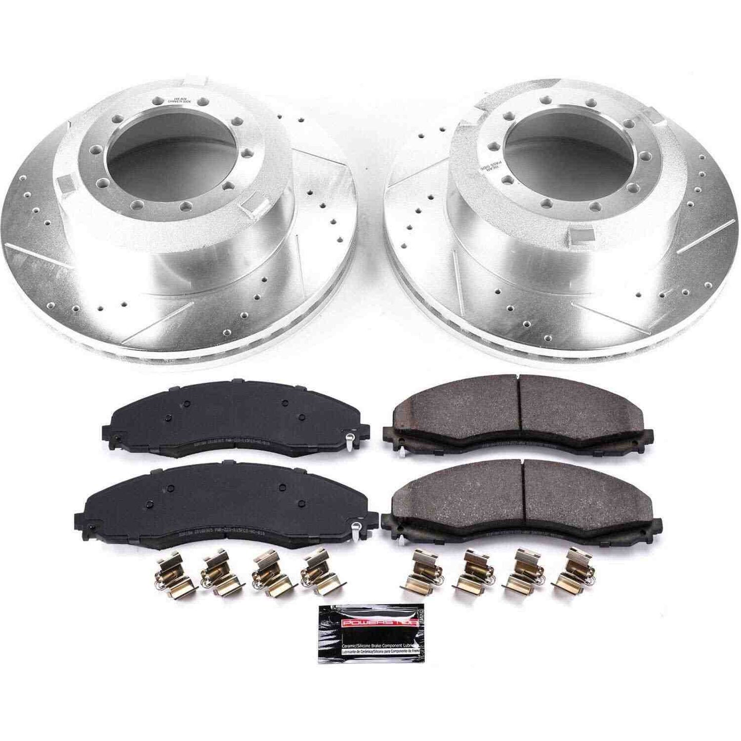 PowerStop Power Stop 17-19 Ford F-450 Super Duty Rear Z36 Truck & Tow Brake Kit K7424-36
