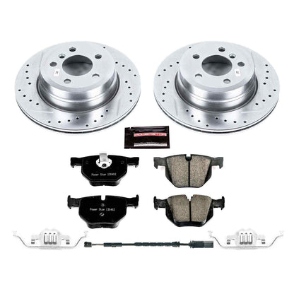 PowerStop Power Stop 16-18 BMW X5 Rear Z23 Evolution Sport Brake Kit K7429