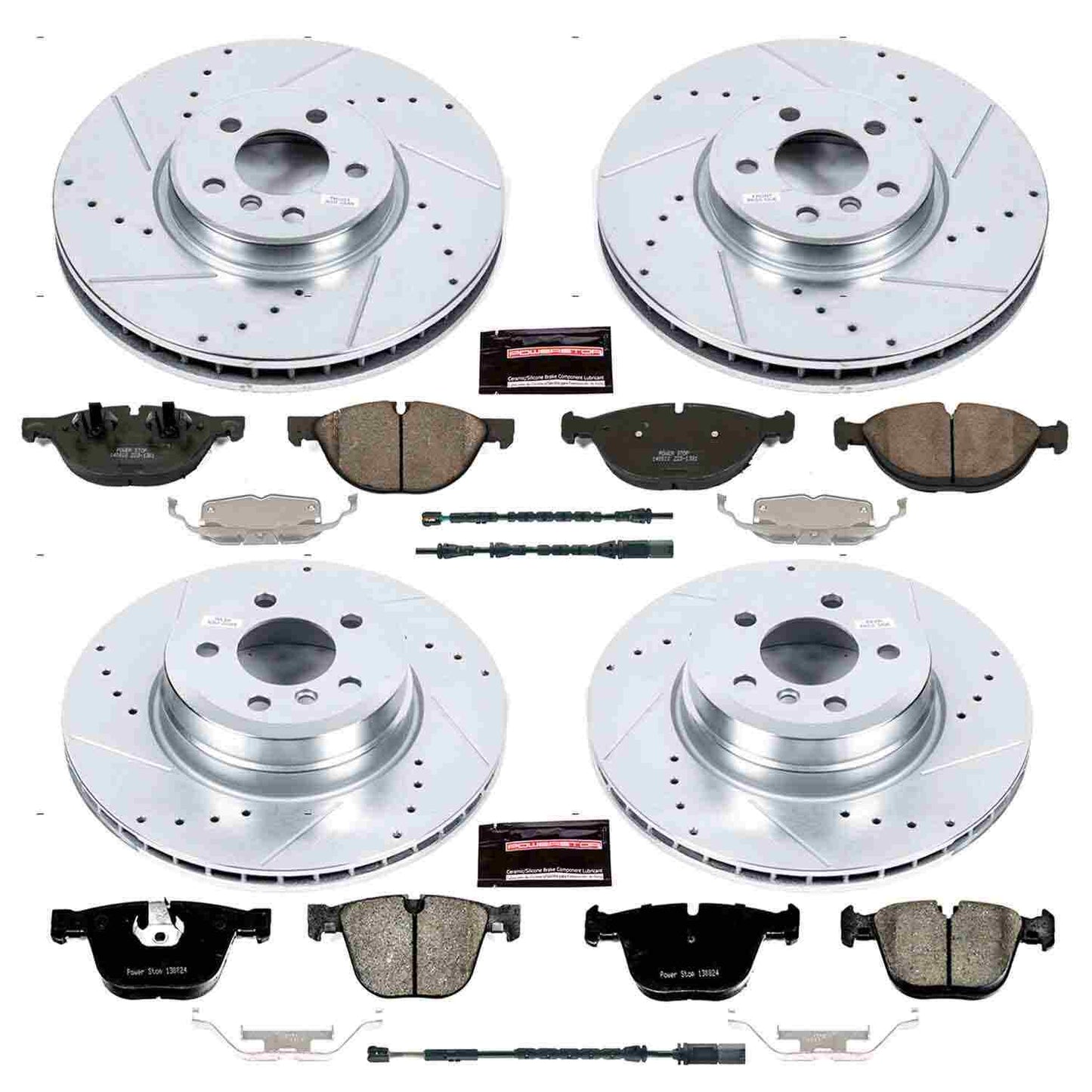 PowerStop Power Stop 16-18 BMW X5 Front & Rear Z23 Evolution Sport Brake Kit K7432