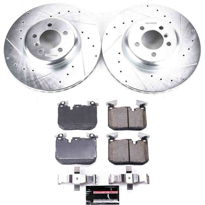 PowerStop Power Stop 12-15 BMW 335i Front Z23 Evolution Sport Brake Kit K7435