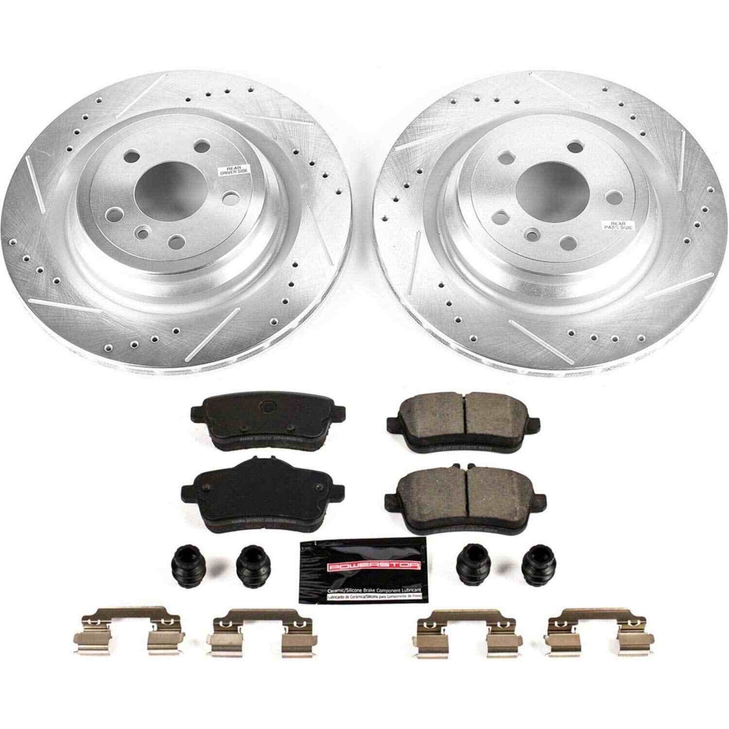 PowerStop Power Stop 2016 Mercedes-Benz GLE300d Rear Z23 Evolution Sport Brake Kit K7438
