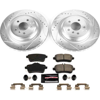 PowerStop Power Stop 2016 Mercedes-Benz GLE300d Rear Z23 Evolution Sport Brake Kit K7438