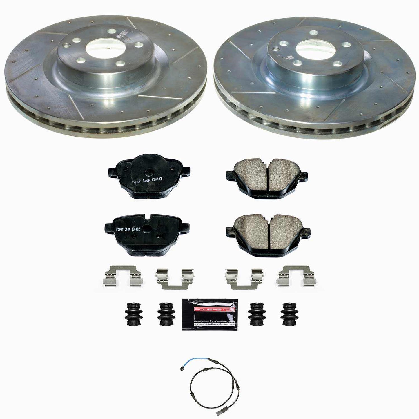 PowerStop Power Stop 11-16 BMW 528i Rear Z23 Evolution Sport Brake Kit K7457