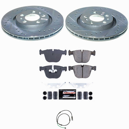 PowerStop Power Stop 10-17 BMW 535i GT Rear Z23 Evolution Sport Brake Kit K7469