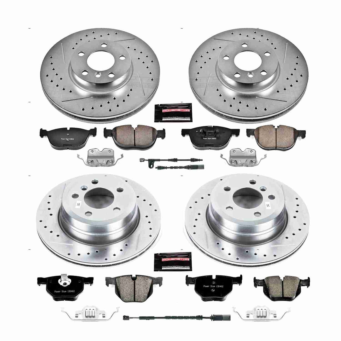 PowerStop Power Stop 16-18 BMW X5 Front & Rear Z23 Evolution Sport Brake Kit K7500