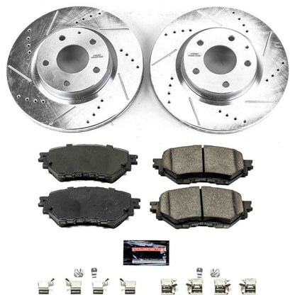 PowerStop Power Stop 17-18 Mazda 3 Front Z23 Evolution Sport Brake Kit K7517