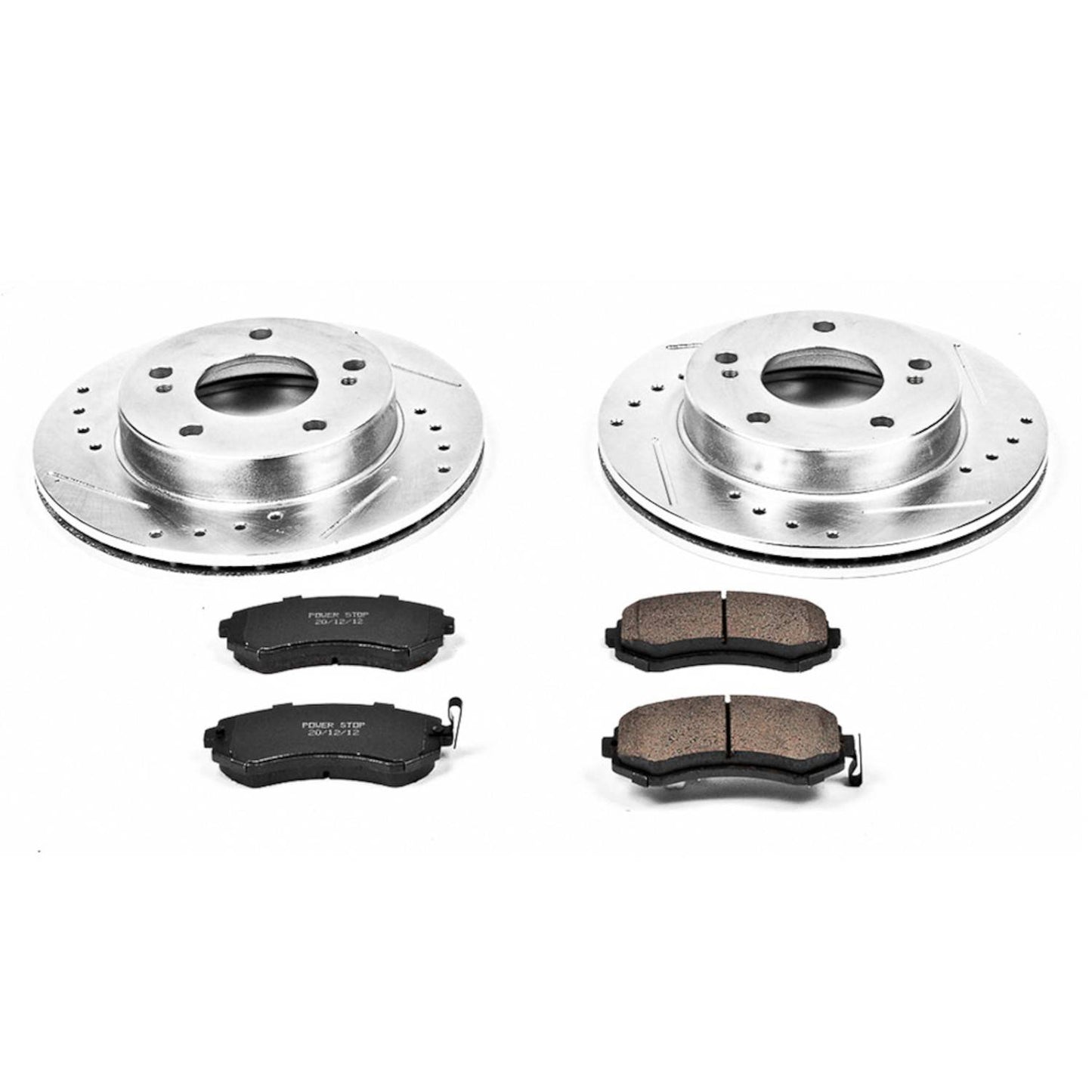 PowerStop Power Stop 94-96 Nissan 240SX Front Z23 Evolution Sport Brake Kit K754