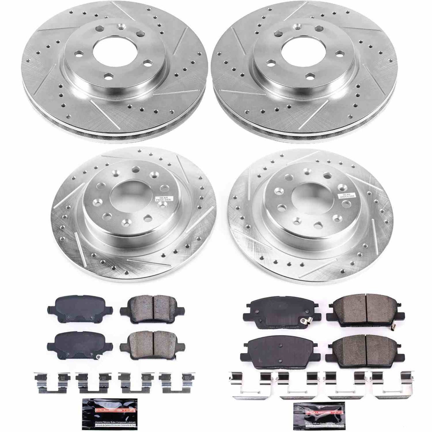 PowerStop Power Stop 18-19 Buick LaCrosse Front & Rear Z23 Evolution Sport Brake Kit K7566