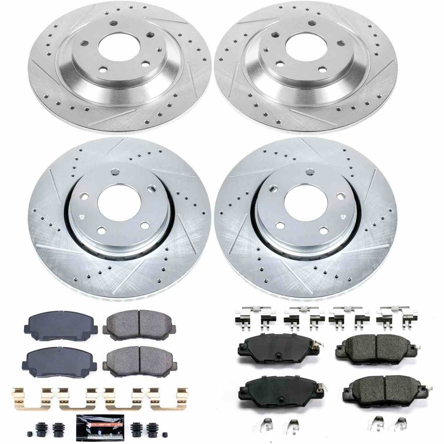 PowerStop Power Stop 16-18 Mazda CX-5 Front & Rear Z23 Evolution Sport Brake Kit K7609