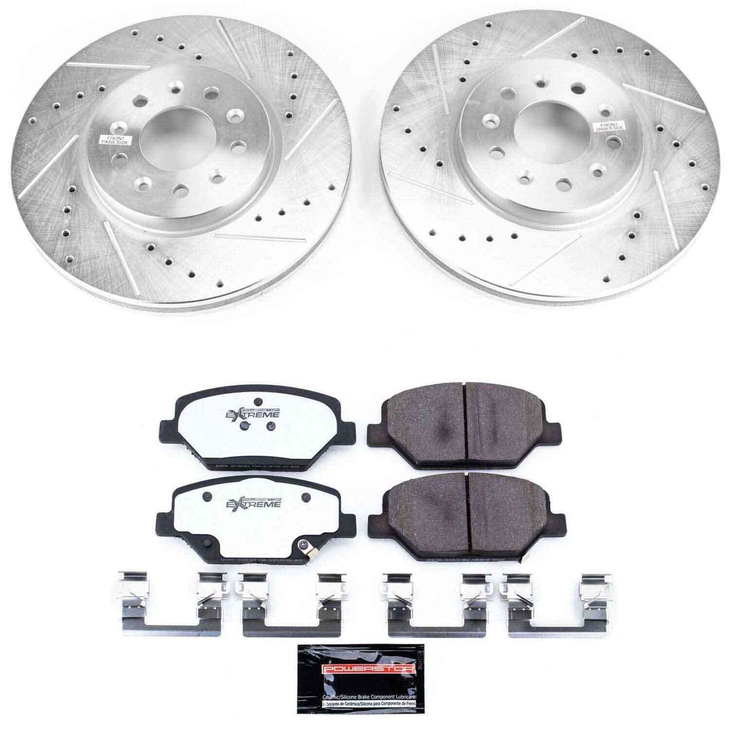 PowerStop Power Stop 16-18 Buick Envision Front Z26 Street Warrior Brake Kit K7661-26