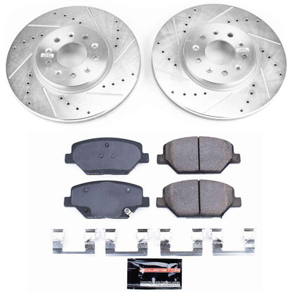 PowerStop Power Stop 16-18 Buick Envision Front Z23 Evolution Sport Brake Kit K7661