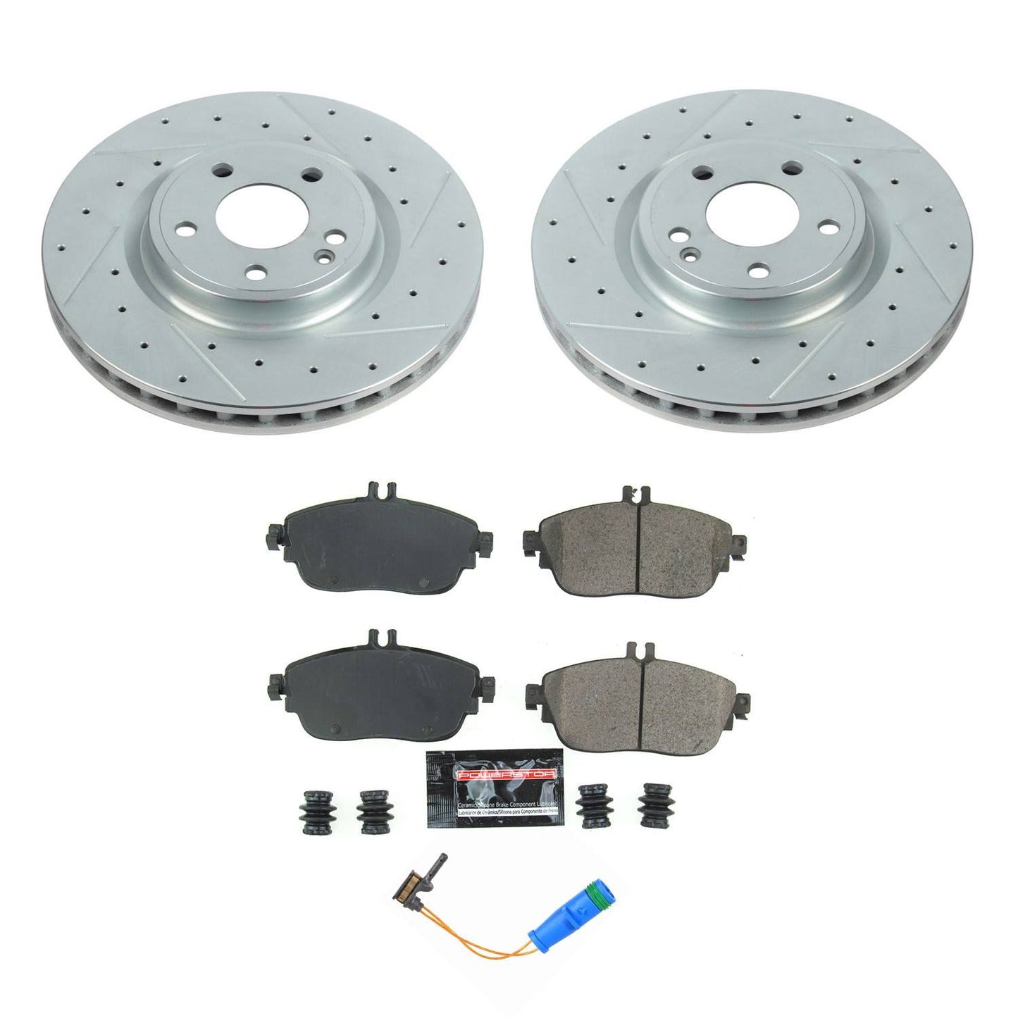 Power Stop 17-19 Infiniti QX30 Front Z23 Evolution Sport Brake Kit K7674
