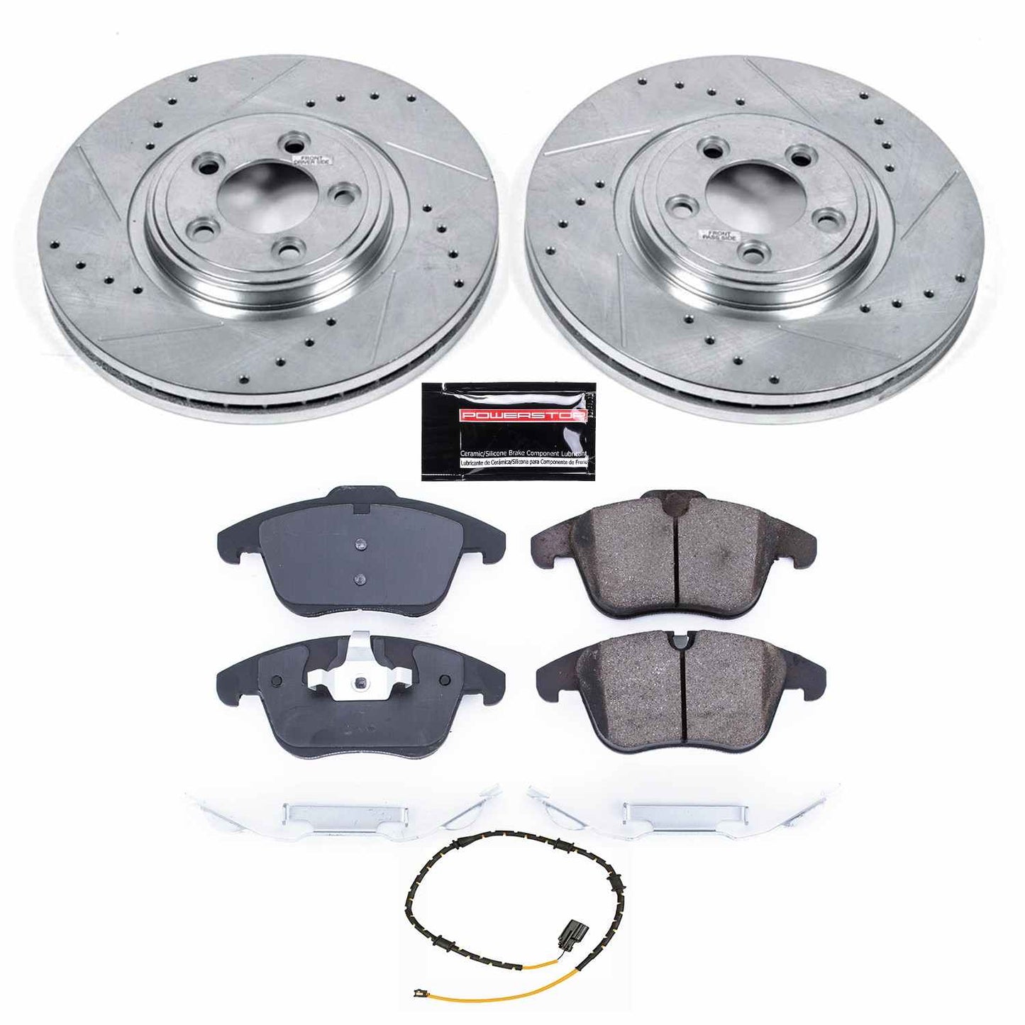 PowerStop Power Stop 13-15 Jaguar XF Front Z23 Evolution Sport Brake Kit K7680