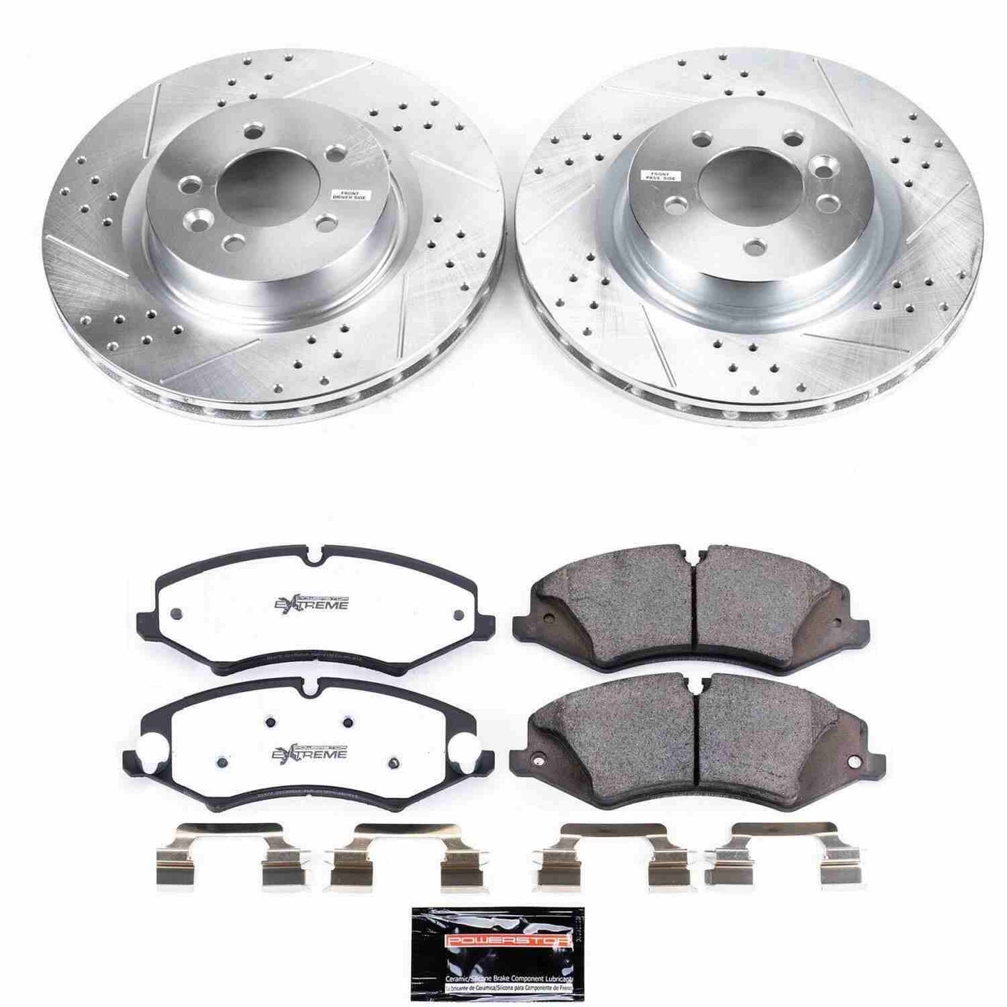 PowerStop Power Stop 11-16 Land Rover LR4 Front Z36 Truck & Tow Brake Kit K7683-36
