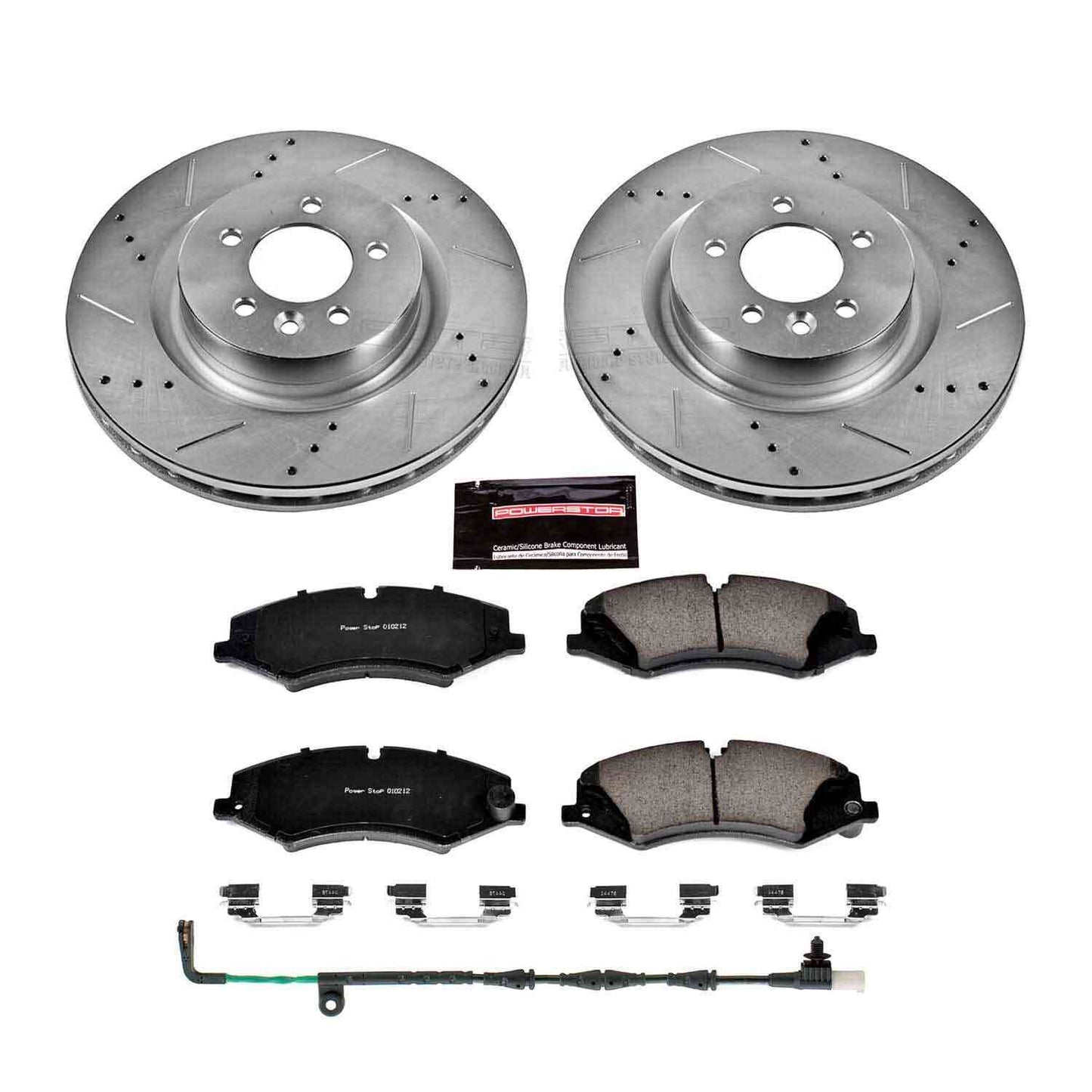PowerStop Power Stop 11-16 Land Rover LR4 Front Z23 Evolution Sport Brake Kit K7683