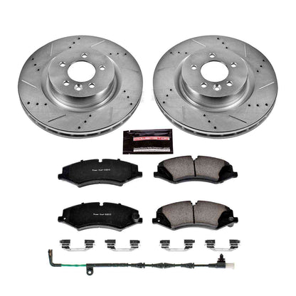 PowerStop Power Stop 11-16 Land Rover LR4 Front Z23 Evolution Sport Brake Kit K7683