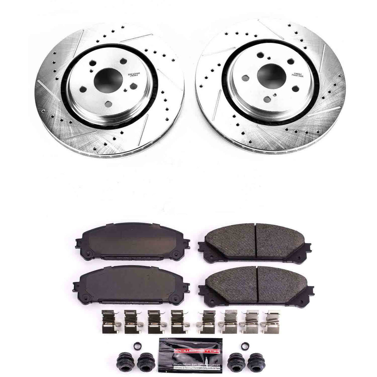 PowerStop Power Stop 16-18 Lexus RX350 Front Z23 Evolution Sport Brake Kit K7688