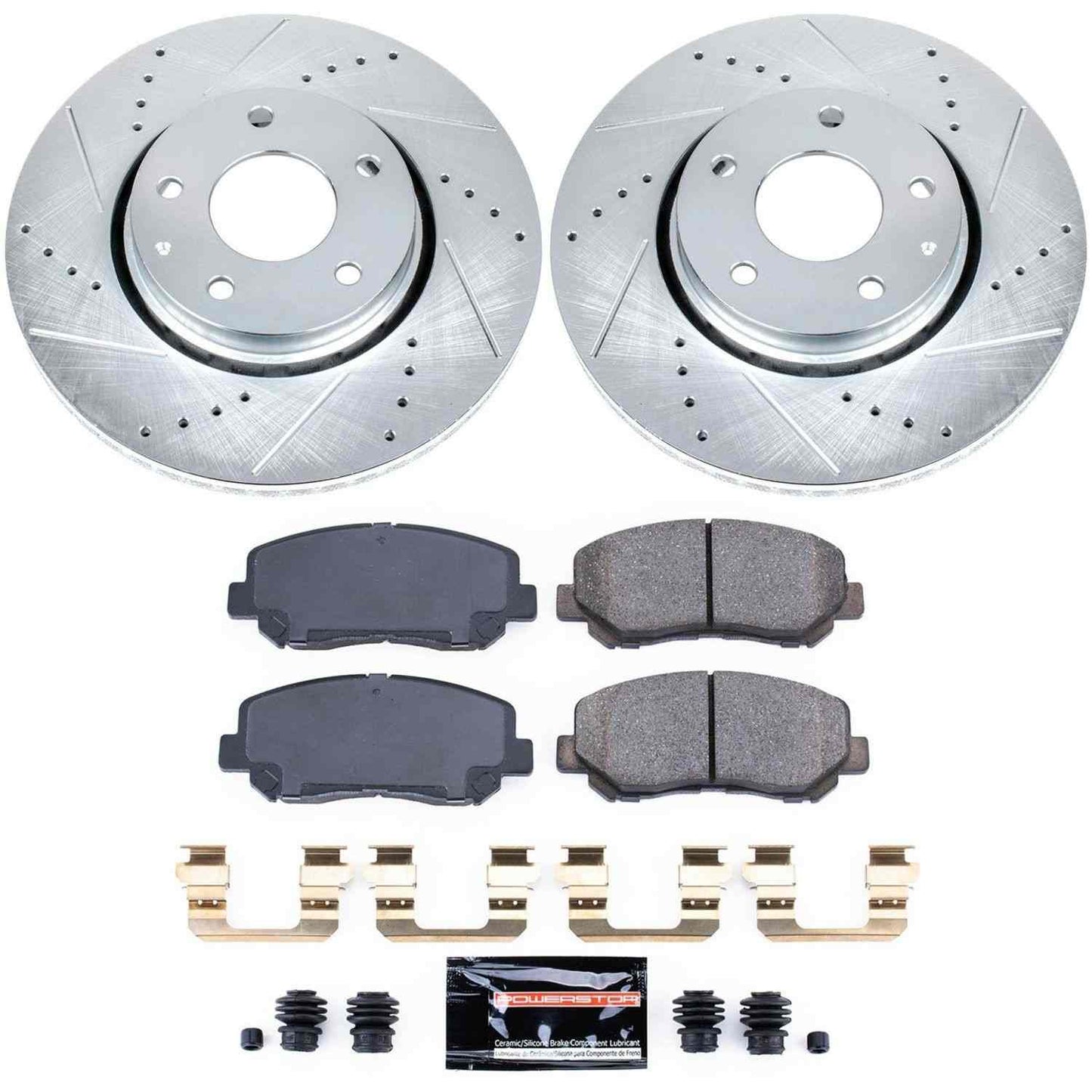 PowerStop Power Stop 16-18 Mazda CX-5 Front Z23 Evolution Sport Brake Kit K7689