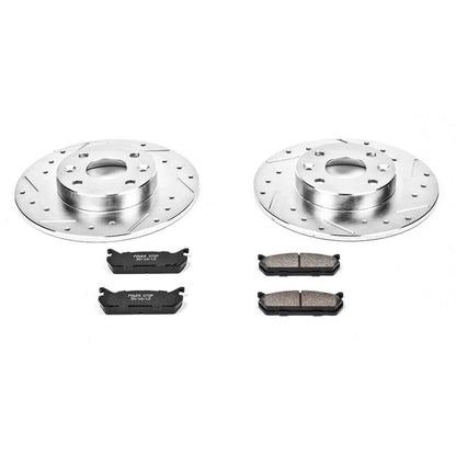 PowerStop Power Stop 91-96 Ford Escort Rear Z23 Evolution Sport Brake Kit K770
