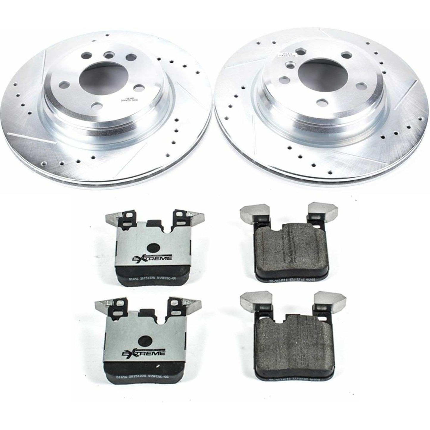 PowerStop Power Stop 2016 BMW 328i Rear Z26 Street Warrior Brake Kit K7714-26