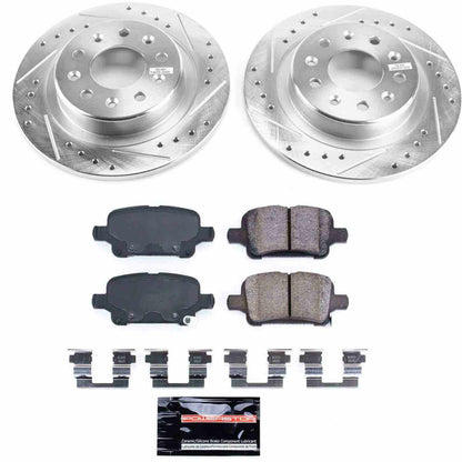 PowerStop Power Stop 17-19 Buick LaCrosse Rear Z23 Evolution Sport Brake Kit K7717