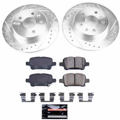PowerStop Power Stop 17-18 Chevrolet Bolt EV Rear Z23 Evolution Sport Brake Kit K7720