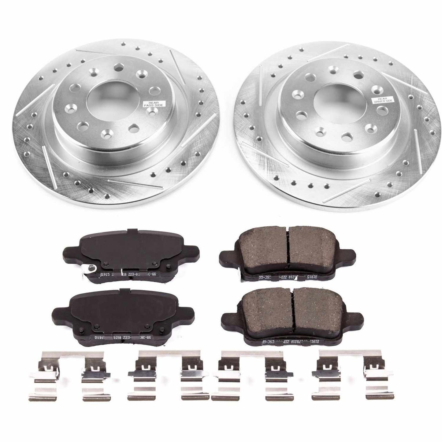 PowerStop Power Stop 2018 Chevrolet Equinox Rear Z23 Evolution Sport Brake Kit K7721