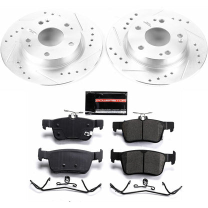 PowerStop Power Stop 16-19 Honda Civic Rear Z23 Evolution Sport Brake Kit K7725