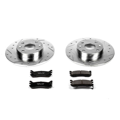 PowerStop Power Stop 97-03 Ford Escort Rear Z23 Evolution Sport Brake Kit K772