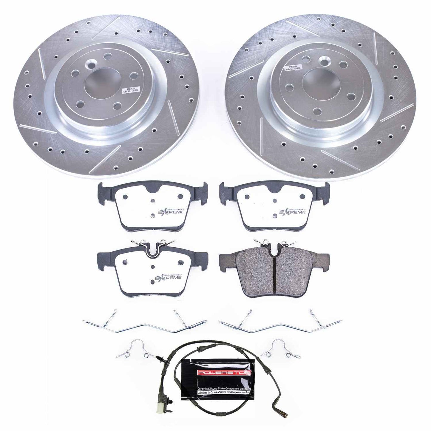 PowerStop Power Stop 2017 Jaguar XE Rear Z36 Truck & Tow Brake Kit K7733-36