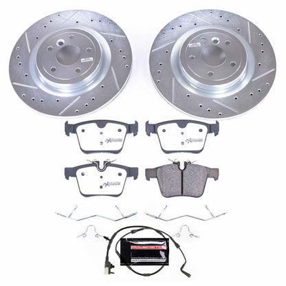 PowerStop Power Stop 2017 Jaguar XE Rear Z36 Truck & Tow Brake Kit K7733-36