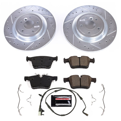 PowerStop Power Stop 2017 Jaguar XE Rear Z23 Evolution Sport Brake Kit K7733