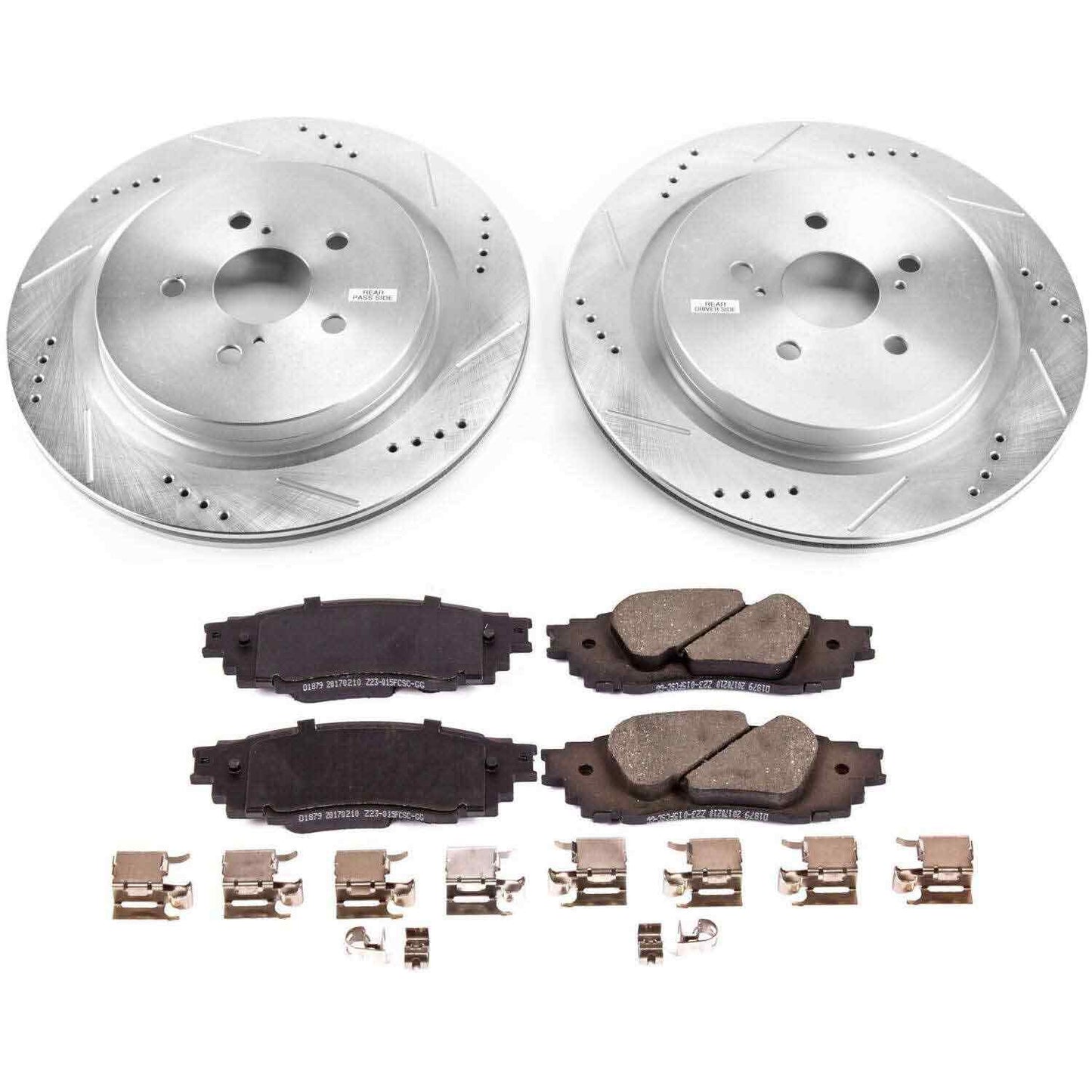 PowerStop Power Stop 16-18 Lexus RX350 Rear Z23 Evolution Sport Brake Kit K7740