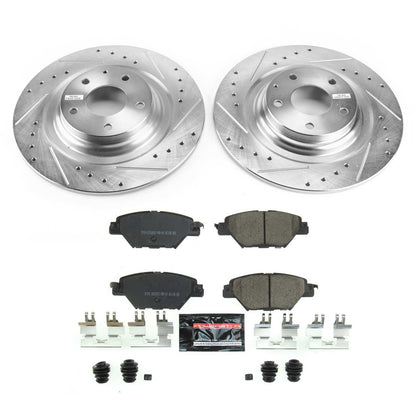 PowerStop Power Stop 16-19 Mazda CX-9 Rear Z23 Evolution Sport Brake Kit K7742