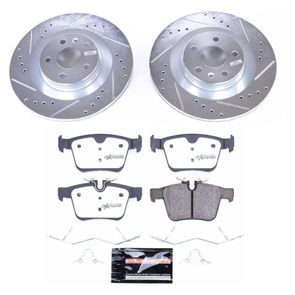 PowerStop Power Stop 17-18 Volvo S90 Rear Z36 Truck & Tow Brake Kit K7757-36