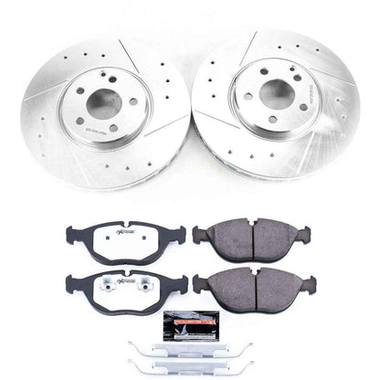 PowerStop Power Stop 04-05 Mercedes-Benz E500 Front Z26 Street Warrior Brake Kit K7769-26