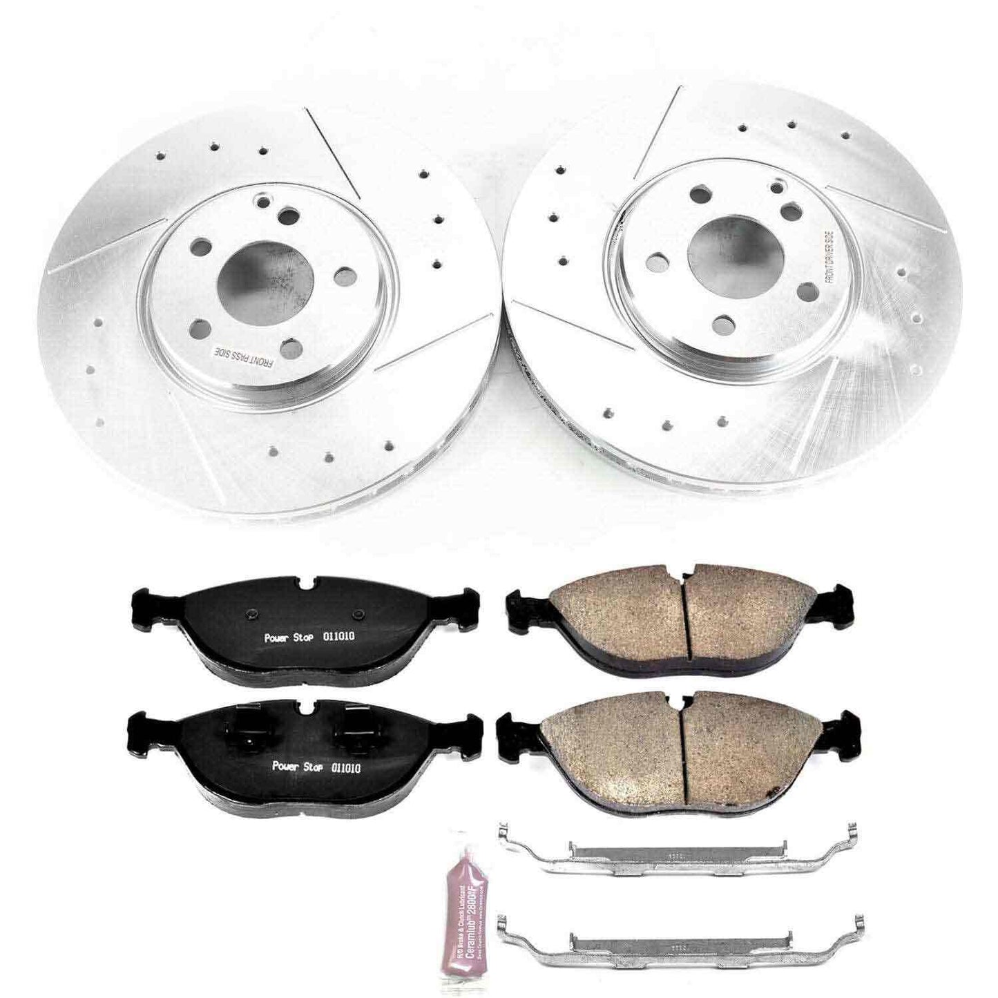 PowerStop Power Stop 04-05 Mercedes-Benz E500 Front Z23 Evolution Sport Brake Kit K7769