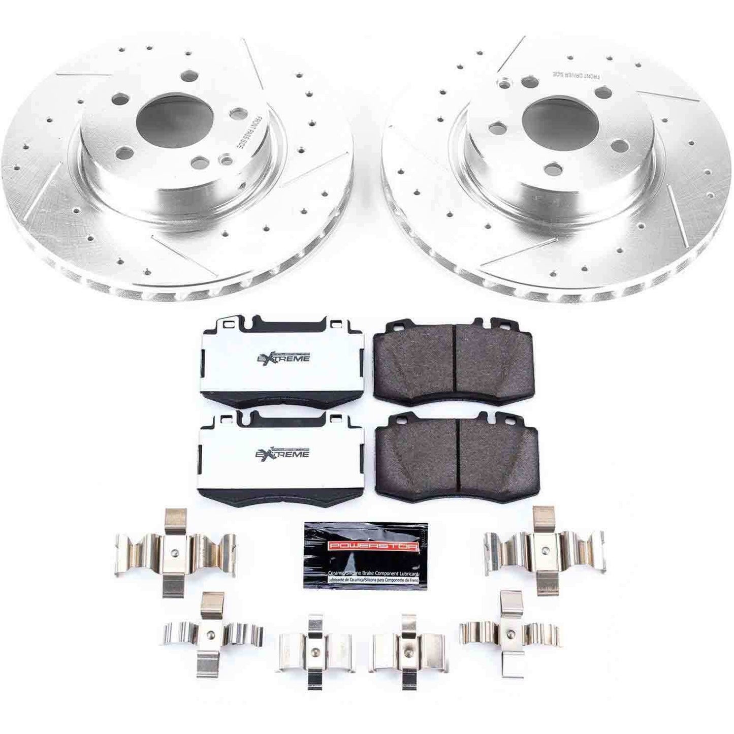 PowerStop Power Stop 04-06 Mercedes-Benz E500 Front Z26 Street Warrior Brake Kit K7770-26