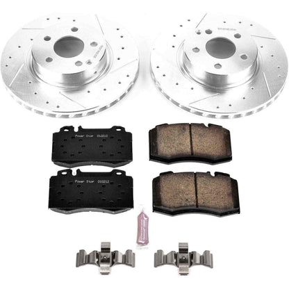 PowerStop Power Stop 03-06 Mercedes-Benz SL500 Front Z23 Evolution Sport Brake Kit K7771