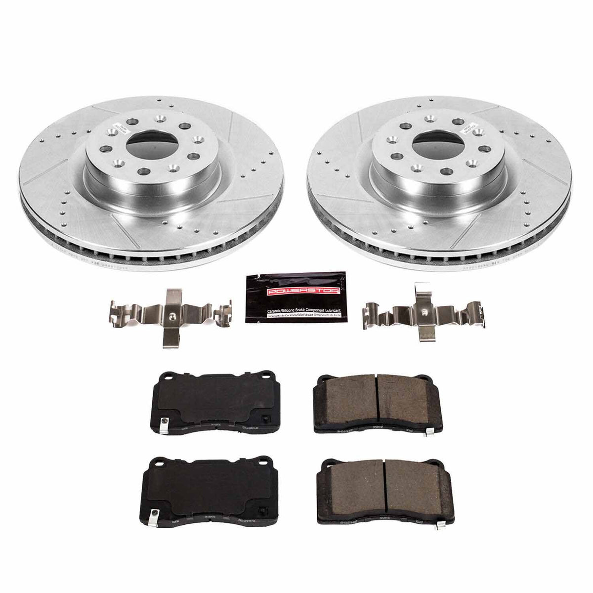 PowerStop Power Stop 16-17 Cadillac CT6 Front Z23 Evolution Sport Brake Kit K7777
